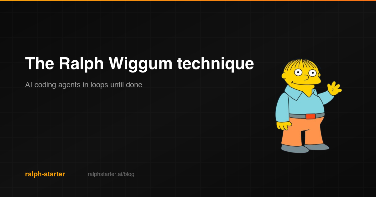 Ralph Wiggum technique explained in 2 minutes